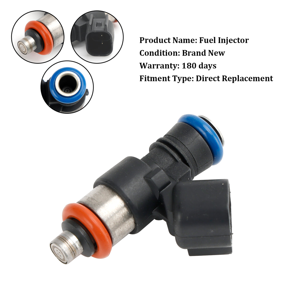Ford Explorer Taurus Edge Flex 3.5L 2011-2017 1PCS Fuel Injector 0280158191