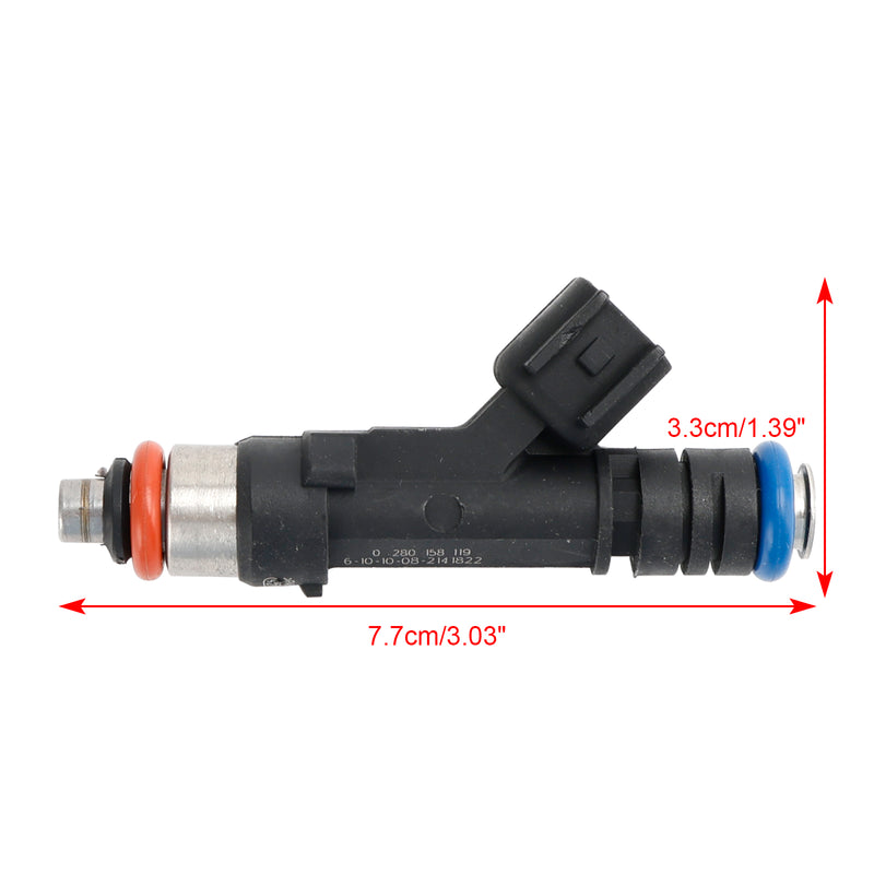 Jeep Fit Dodge Wrangler Fit Chrysler 3.3L 1PCS Fuel Injector 0280158119