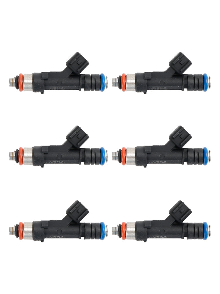 6PCS 0280158119 Fuel Injector Fit Jeep Fit Dodge Wrangler Fit Chrysler 3.3L