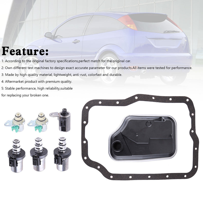Ford Focus Protege 4F27E Transmission Shift Solenoid Filter Service Kit