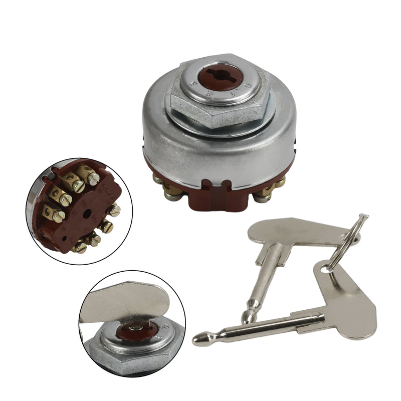 55115731 69115786 Ignition Switch With 2Keys For Zetor UR1 UR2 Series