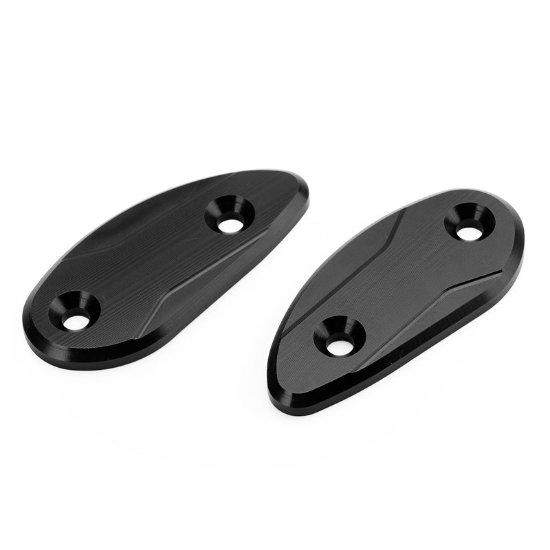 Honda CBR 1000 RR CBR1000RR 2008-2023 CNC Black Mirror Block Off Plates