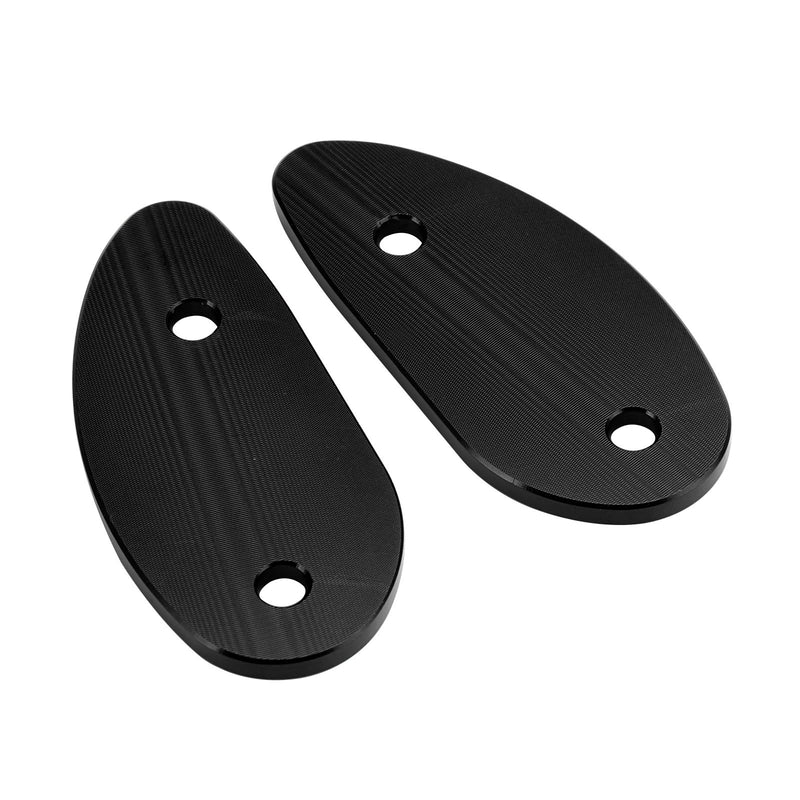 Honda CBR 1000 RR CBR1000RR 2008-2023 CNC Black Mirror Block Off Plates