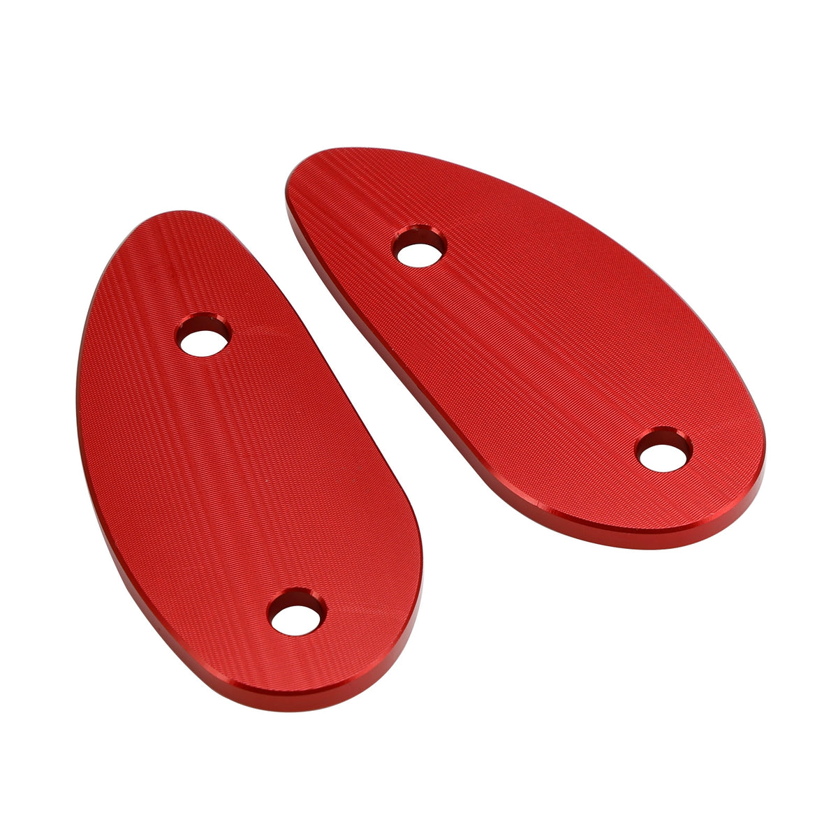 Honda CBR 1000 RR CBR1000RR 2008-2023 CNC Red Mirror Block Off Plates