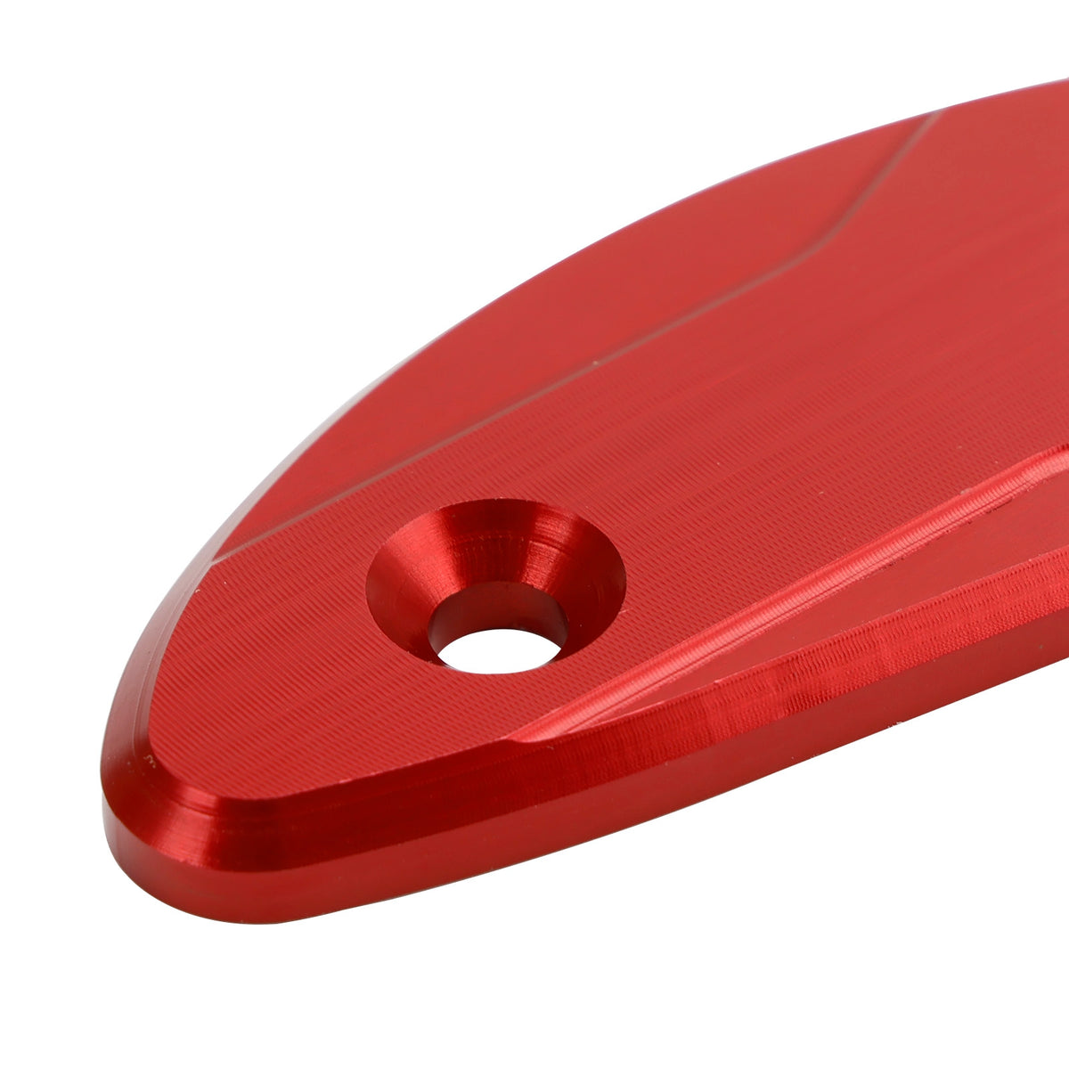 Honda CBR 1000 RR CBR1000RR 2008-2023 CNC Red Mirror Block Off Plates
