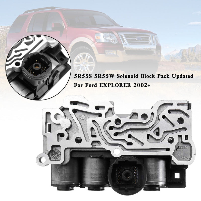 2002+  Ford EXPLORER 5R55S 5R55W Solenoid Block Pack Updated