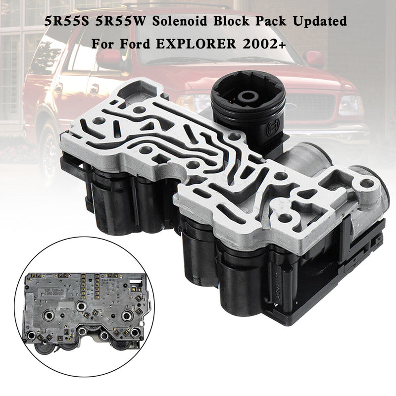 2002+  Ford EXPLORER 5R55S 5R55W Solenoid Block Pack Updated