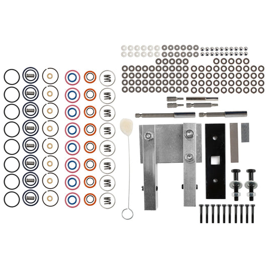 Ford 7.3L Power Stroke 1994-2003 Injector Rebuild Kit W/Vice Clamp And Tools Spring