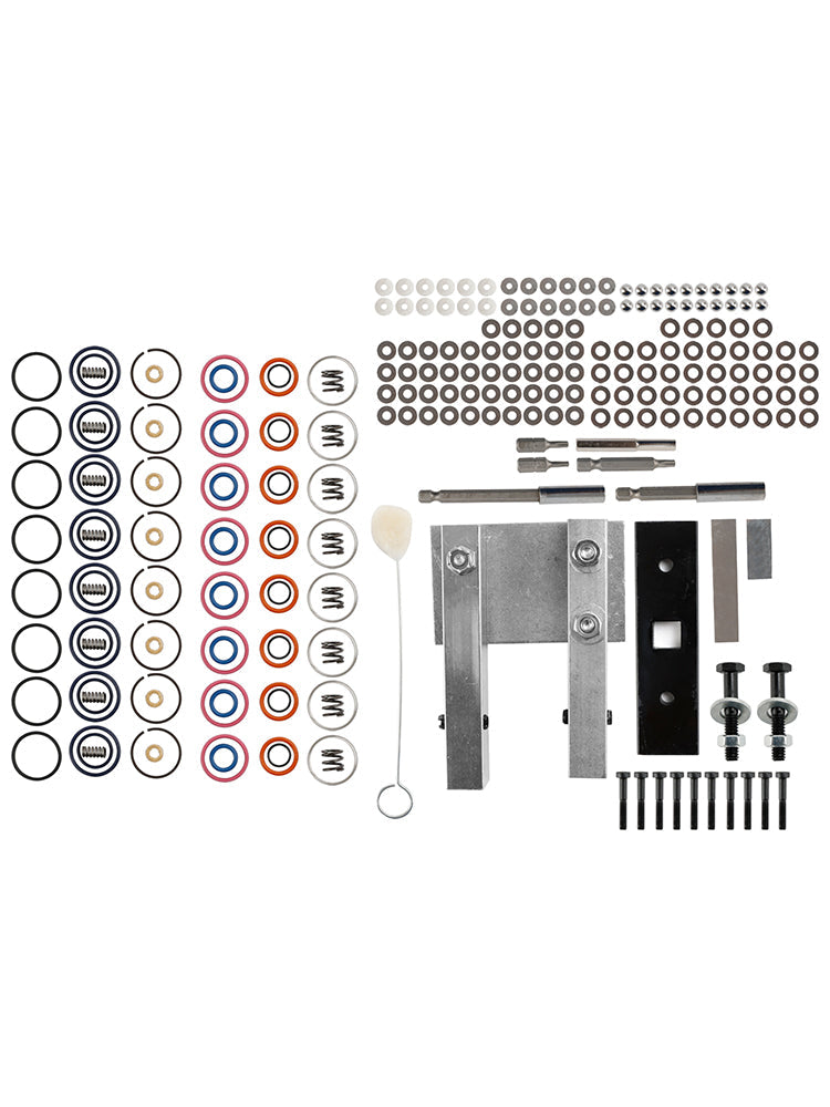 Ford 7.3L Power Stroke 1994-2003 Injector Rebuild Kit W/Vice Clamp And Tools Spring