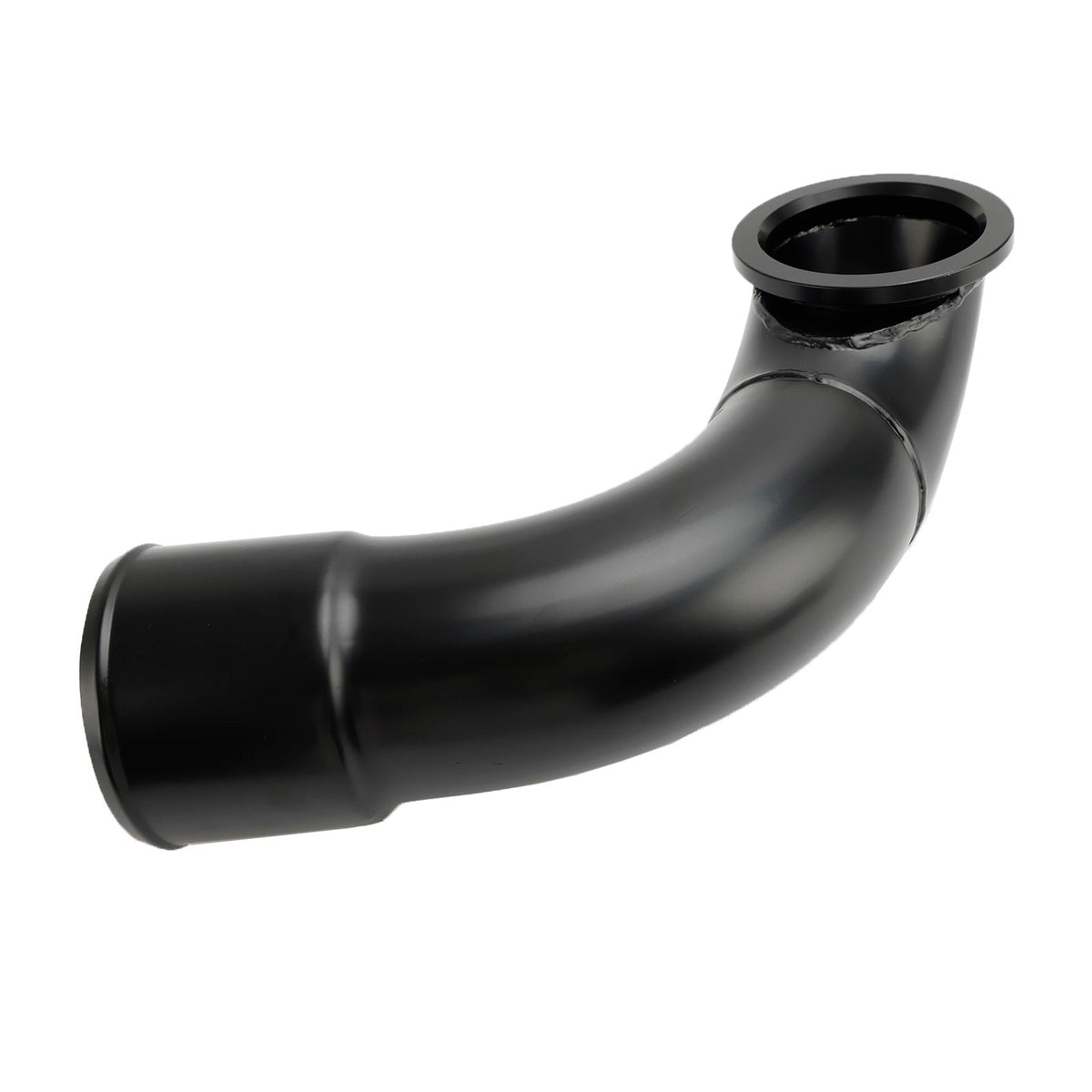 3.5" Black High Flow Turbo Intake Elbow For GM 6.6L LML Duramax Diesel 11-16