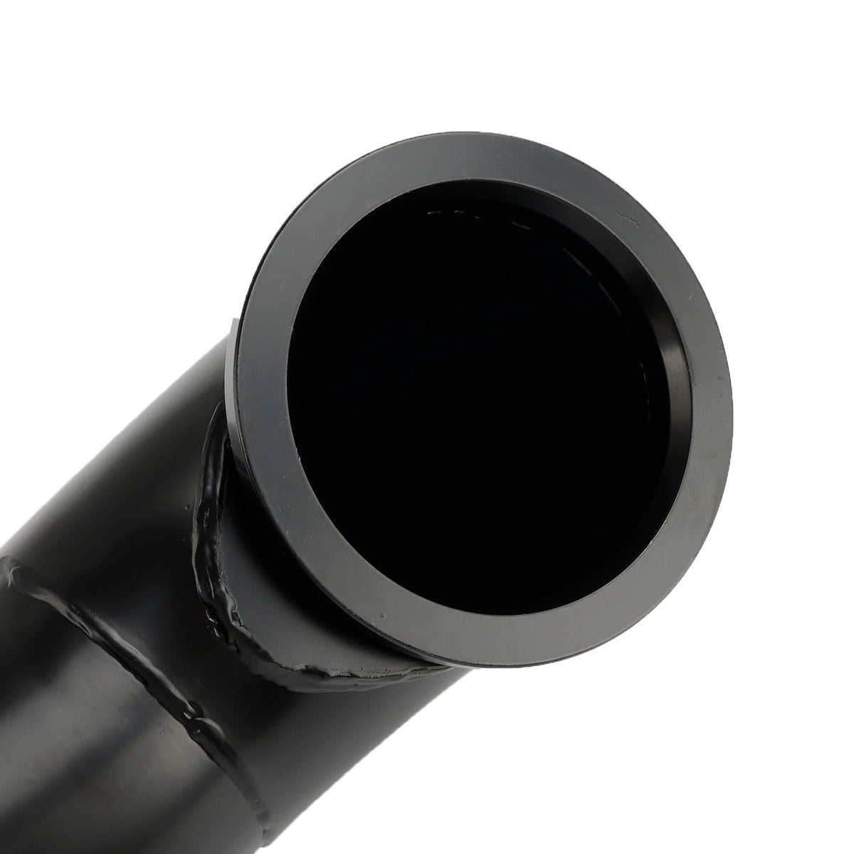 GM 6.6L LML Duramax Diesel 11-16 3.5" Black High Flow Turbo Intake Elbow