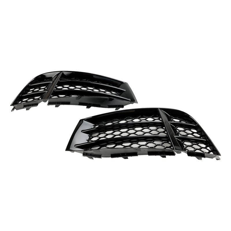 2010-2016 Audi RS5 Front Bumper Lower Fog Light Cover Grill Replacement