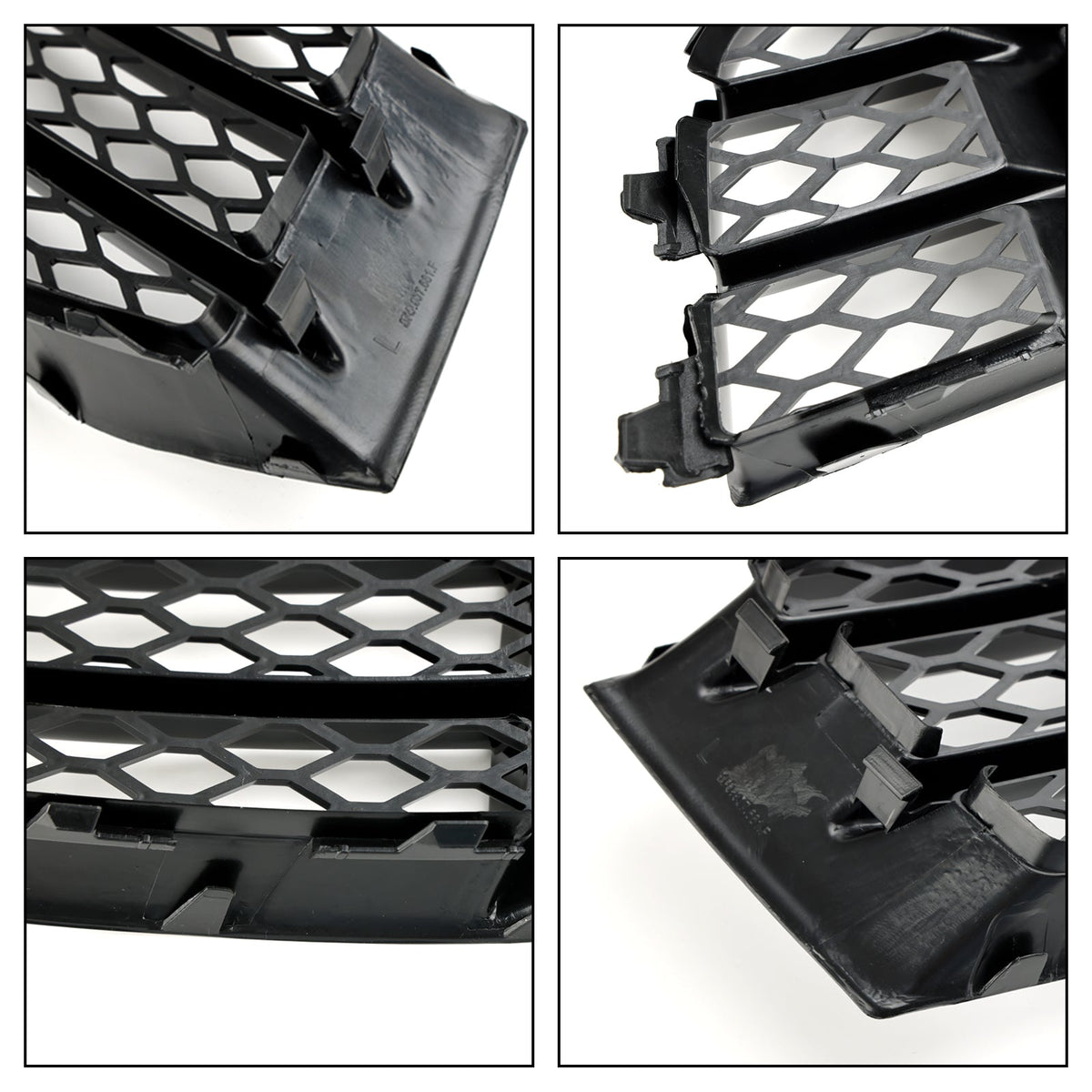 2010-2016 Audi RS5 Front Bumper Lower Fog Light Cover Grill Replacement