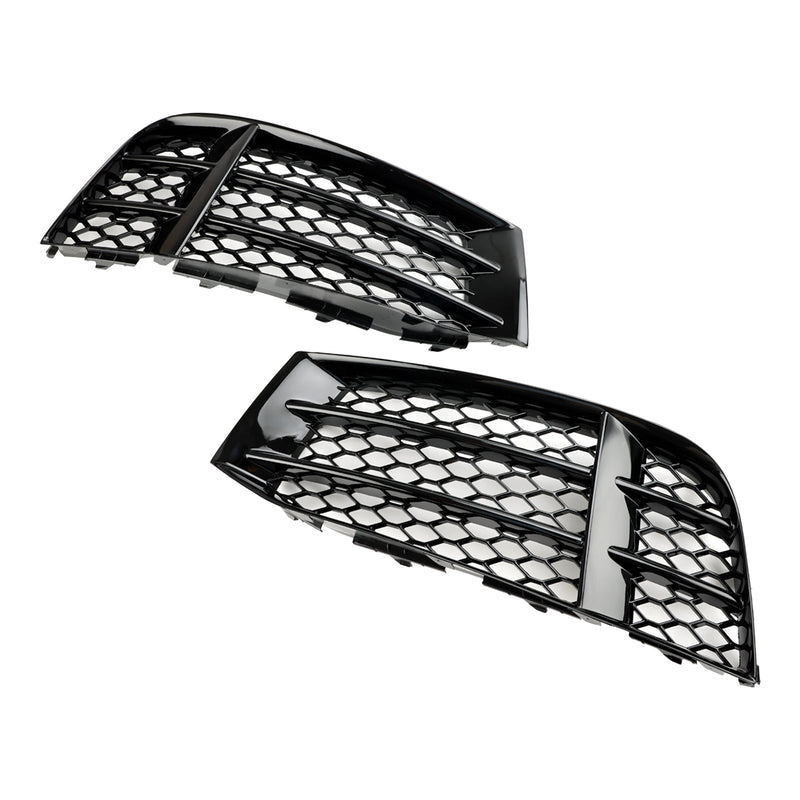 2010-2016 Audi RS5 Front Bumper Lower Fog Light Cover Grill Replacement
