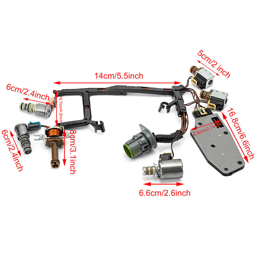 2003-2006 GM EPC Shift TCC 3-2 PWM 4L60E Transmission Master Solenoid Kit