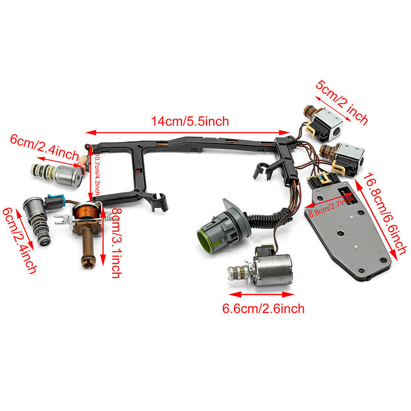 2003-2006 GM EPC Shift TCC 3-2 PWM 4L60E Transmission Master Solenoid Kit