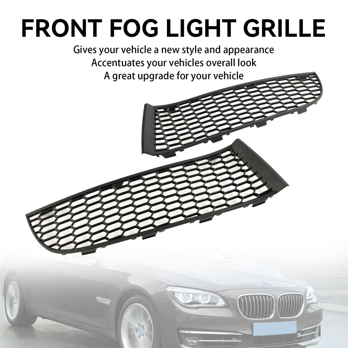 2009-2015 BMW 7 Series F01 F02 Front Bumper Lower Grille 51117903673 51117903674