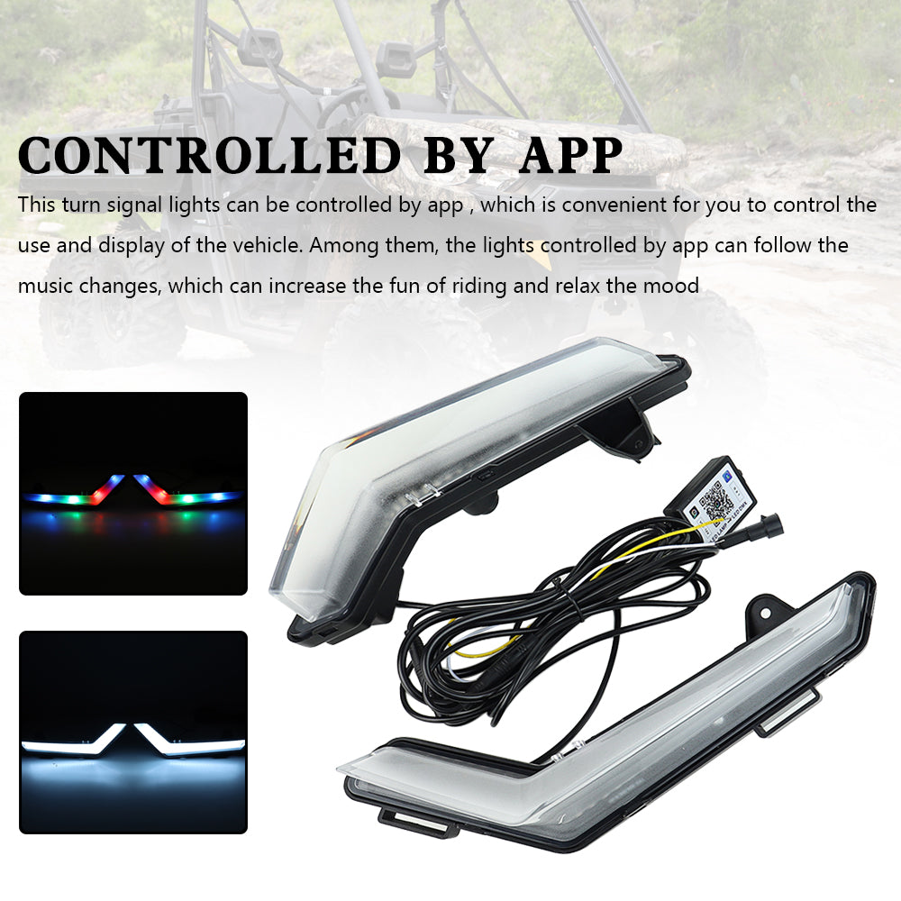 Can-Am Commander Defender Max 2020-2023 RGB Front LED Signature Light