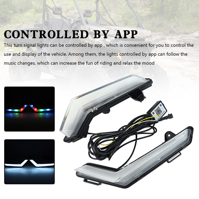 Can-Am Commander Defender Max 2020-2023 RGB Front LED Signature Light