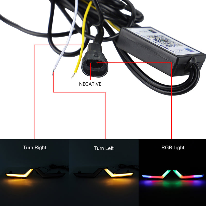 Can-Am Commander Defender Max 2020-2023 RGB Front LED Signature Light