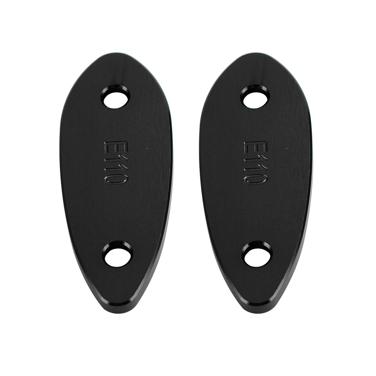Kawasaki Ninja 250/300/400/650 2013-2022 CNC Black Mirror Block Off Plates