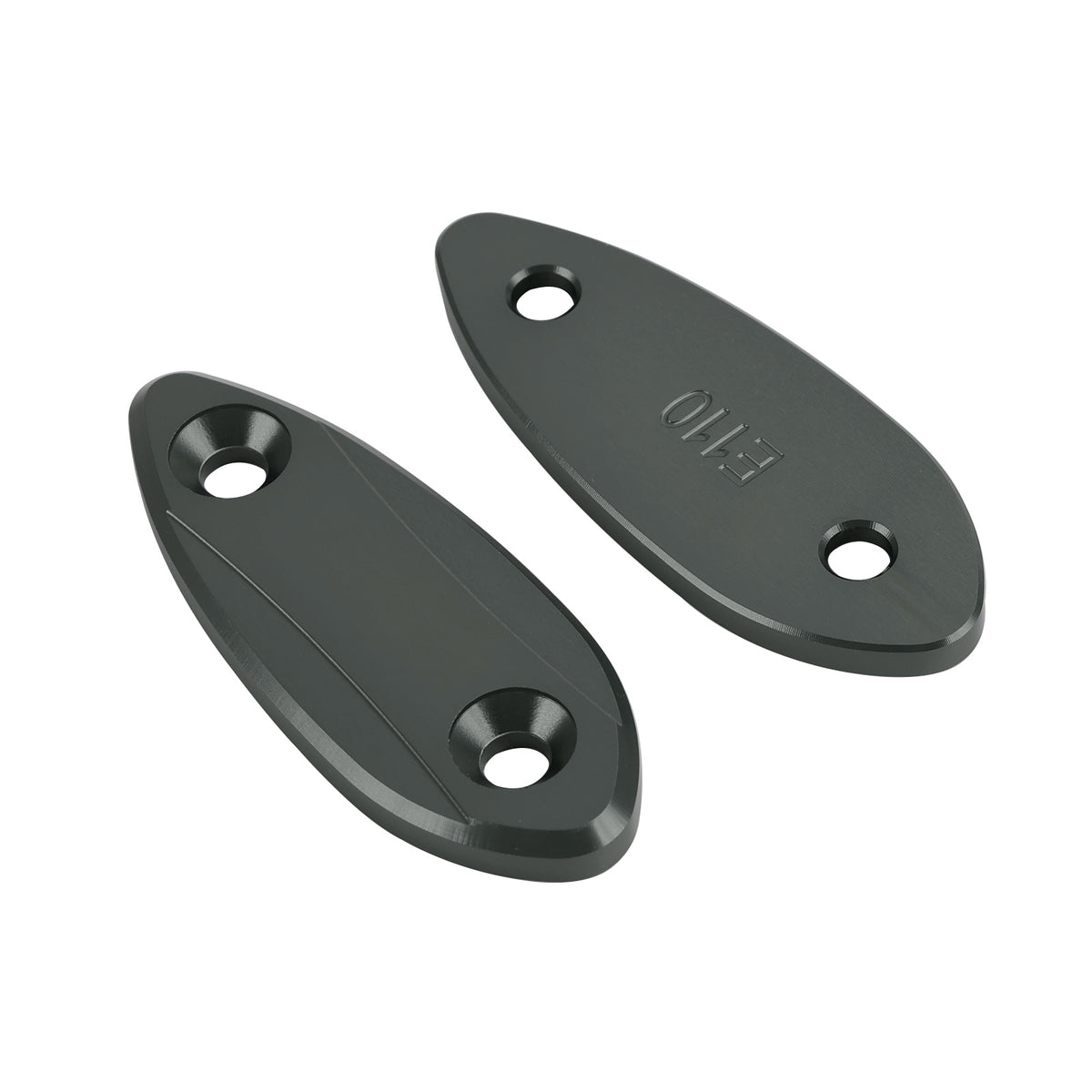 Kawasaki Ninja 250 300 400 650 2013-2022 CNC Titanium Mirror Block Off Plates