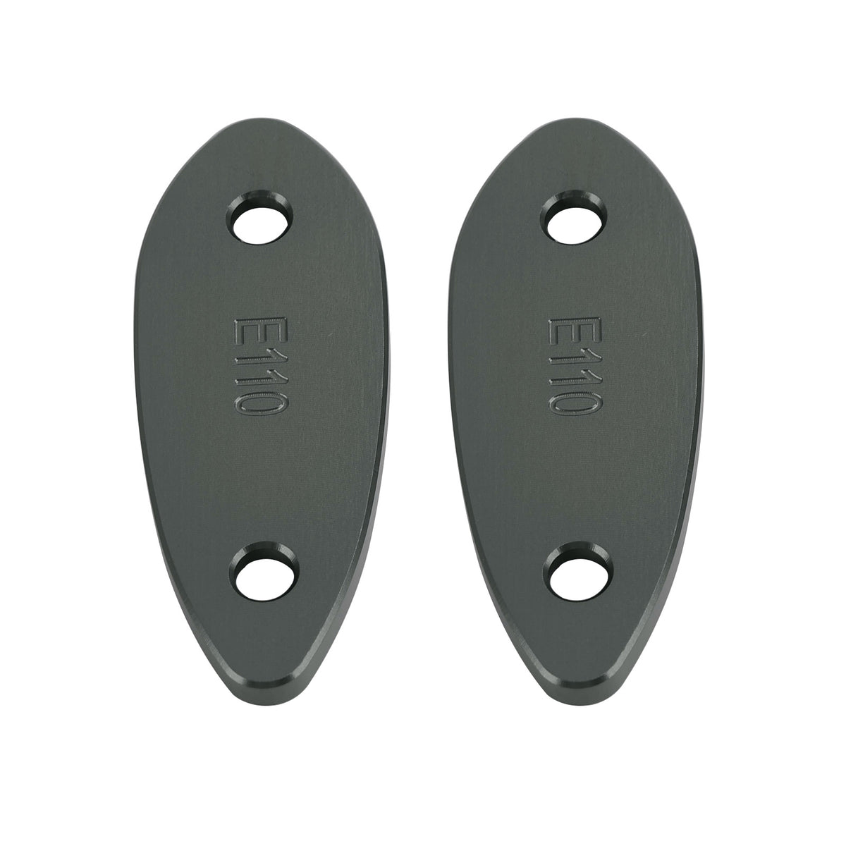Kawasaki Ninja 250 300 400 650 2013-2022 CNC Titanium Mirror Block Off Plates