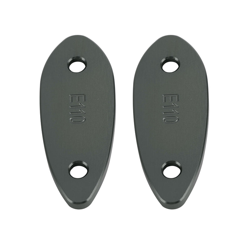 Kawasaki Ninja 250 300 400 650 2013-2022 CNC Titanium Mirror Block Off Plates