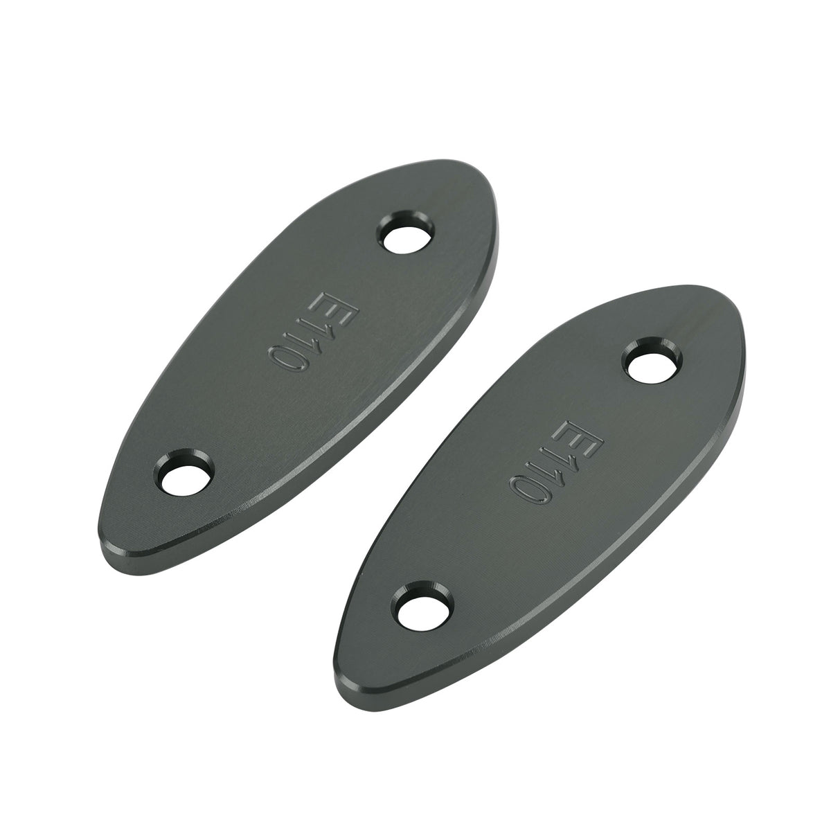 Kawasaki Ninja 250 300 400 650 2013-2022 CNC Titanium Mirror Block Off Plates