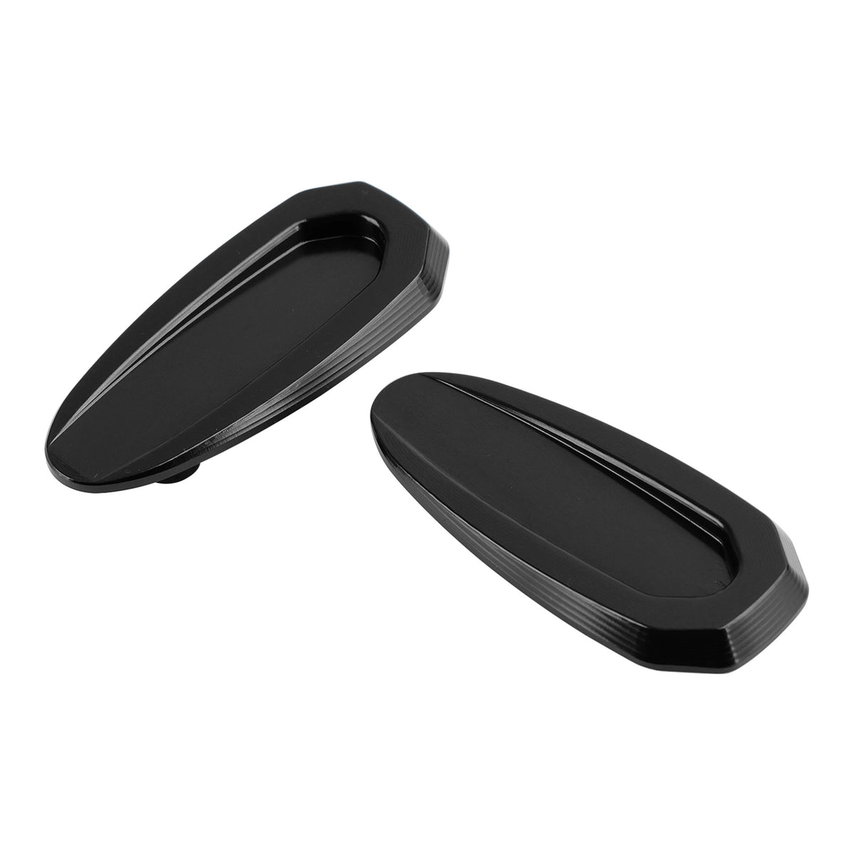 BMW S 1000 RR 2020-2023 Black mirror delete blanking block off plates