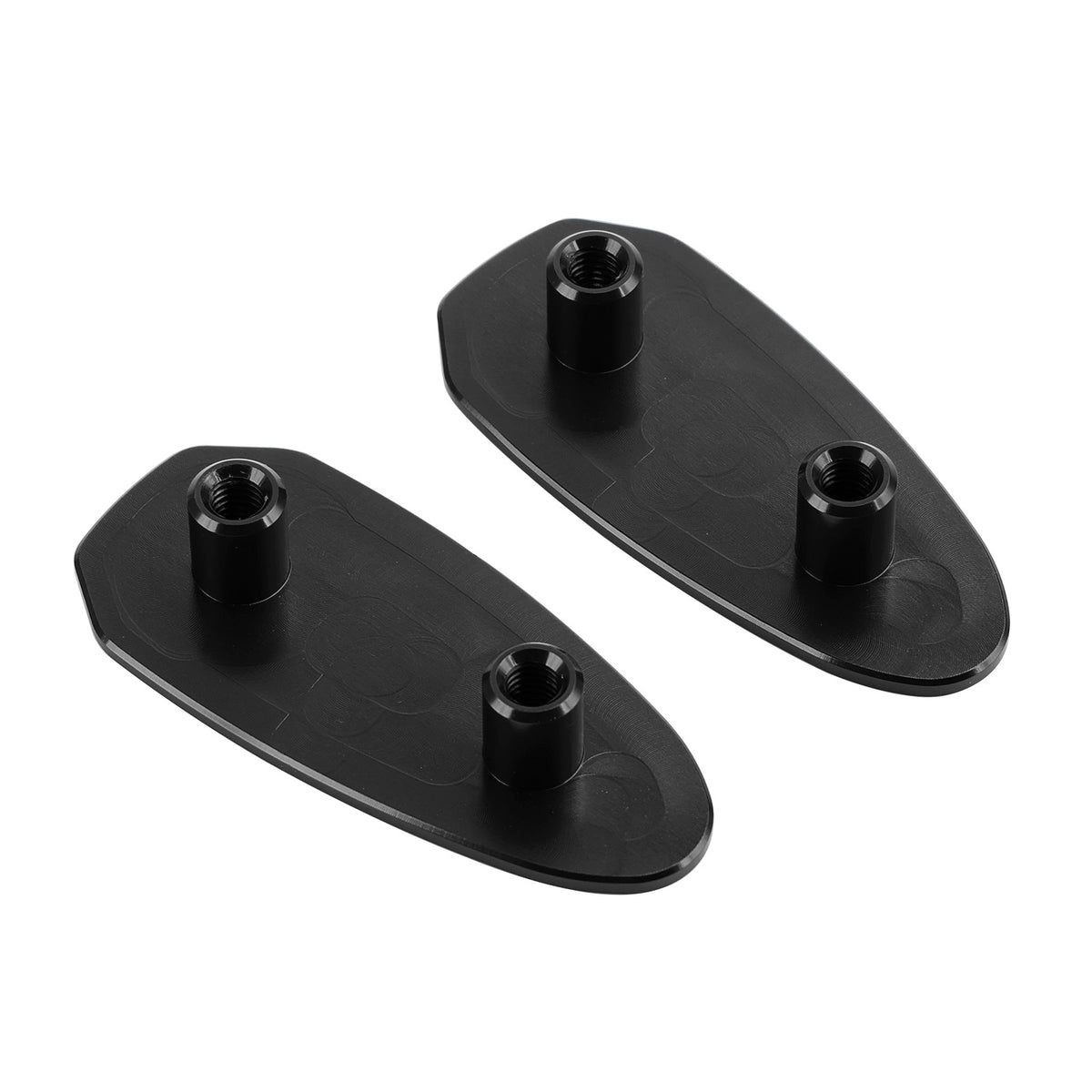 BMW S 1000 RR 2020-2023 Black mirror delete blanking block off plates