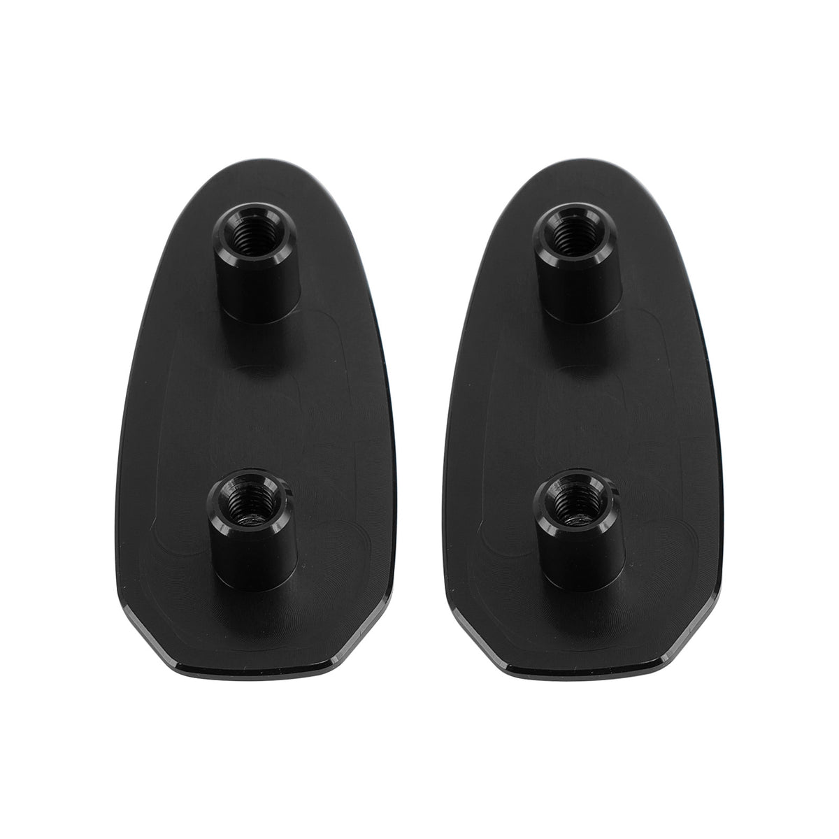 BMW S 1000 RR 2020-2023 Black mirror delete blanking block off plates