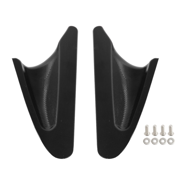 Ducati Panigale 1199 899 2012-2015 Black mirror delete blanking block off plates