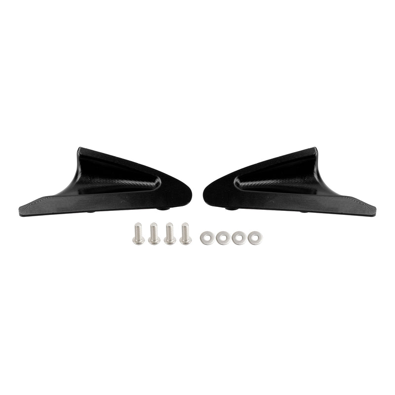 Ducati Panigale 1199 899 2012-2015 Black mirror delete blanking block off plates