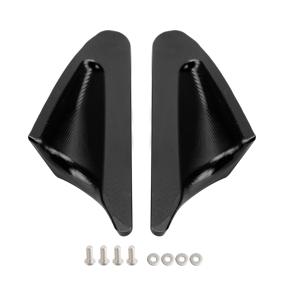 Ducati Panigale 1199 899 2012-2015 Black mirror delete blanking block off plates