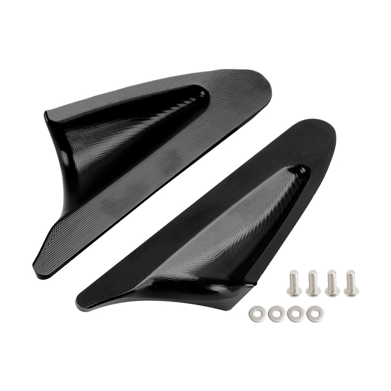 Ducati Panigale 1199 899 2012-2015 Black mirror delete blanking block off plates