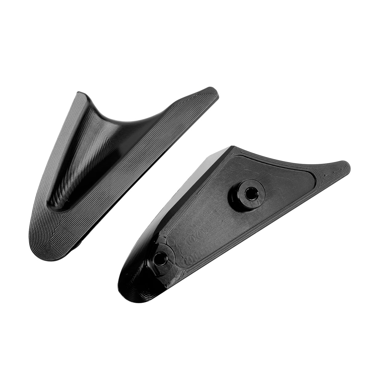 Ducati Panigale 1199 899 2012-2015 Black mirror delete blanking block off plates