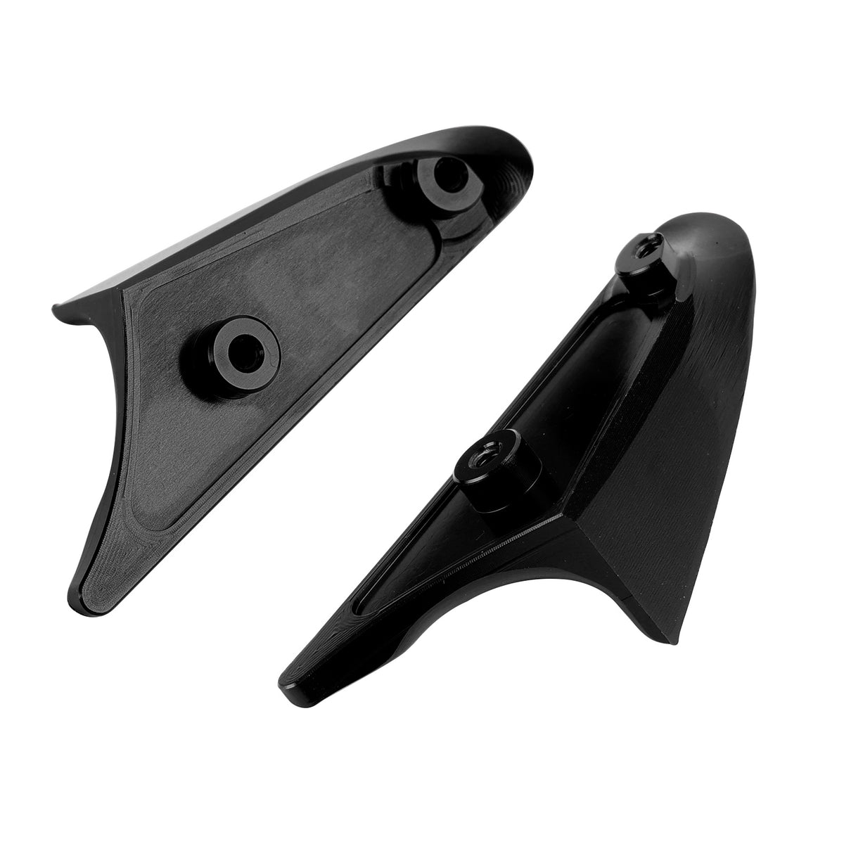 Ducati Panigale 1199 899 2012-2015 Black mirror delete blanking block off plates