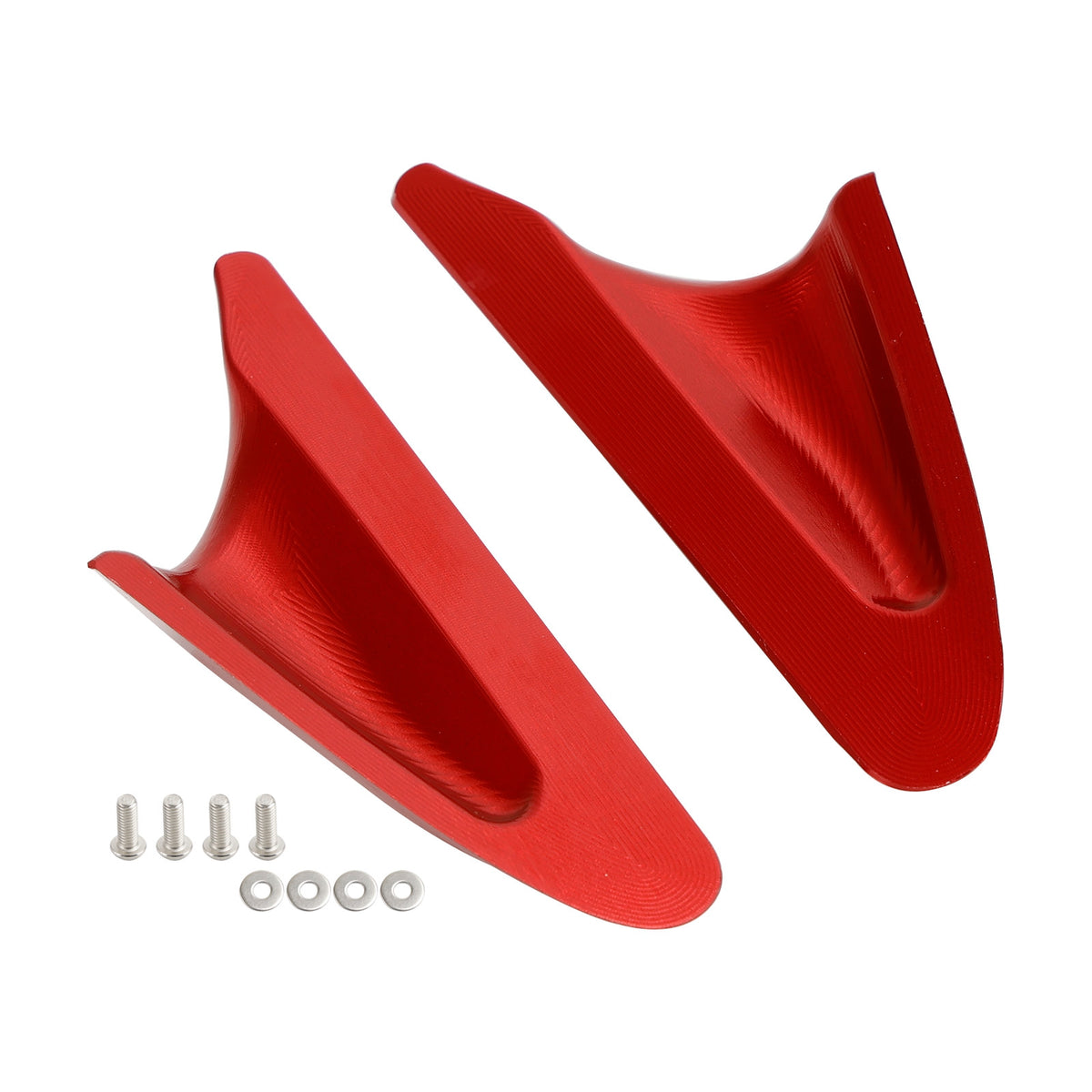 Ducati Panigale 1199 899 2012-2015 Red mirror delete blanking block off plates
