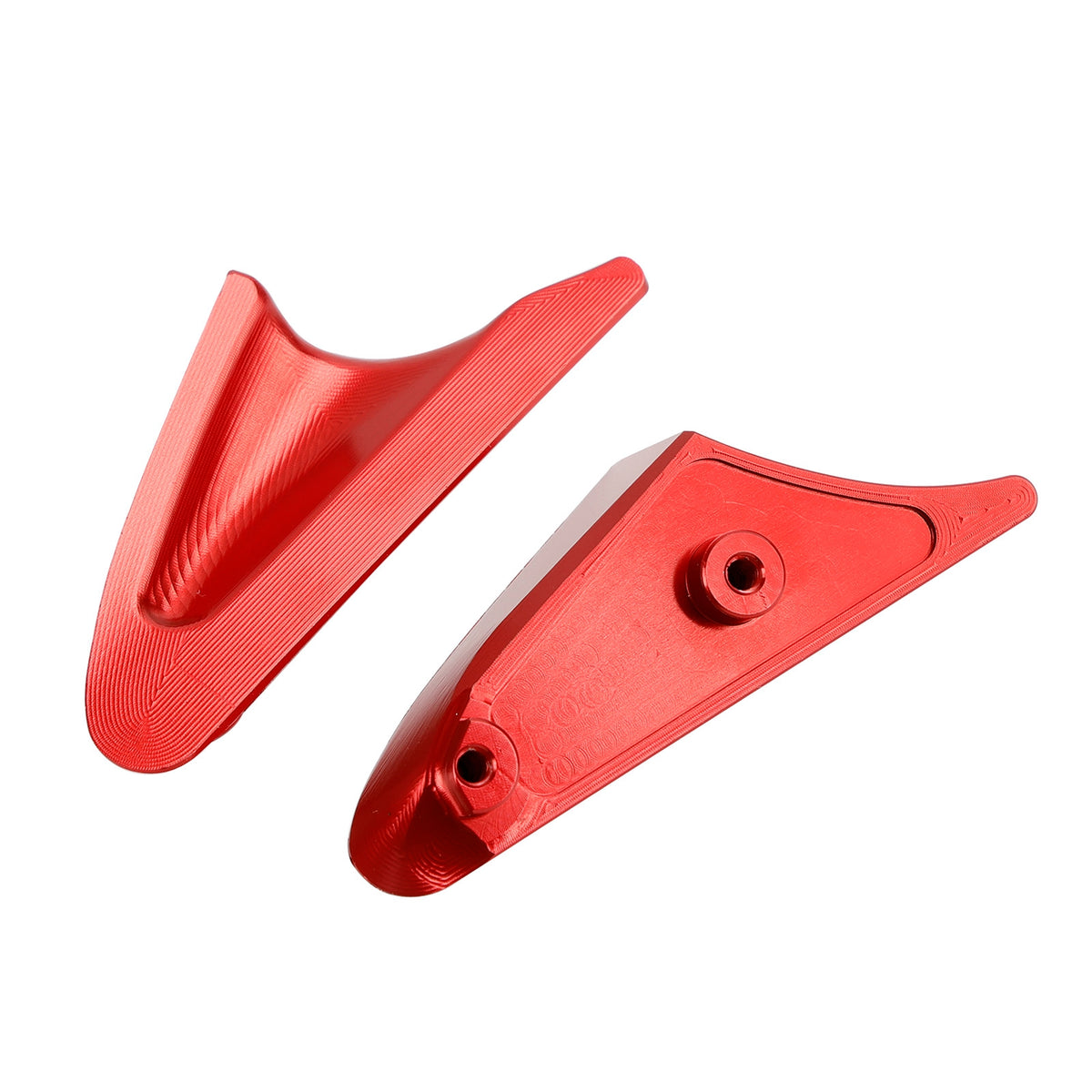 Ducati Panigale 1199 899 2012-2015 Red mirror delete blanking block off plates