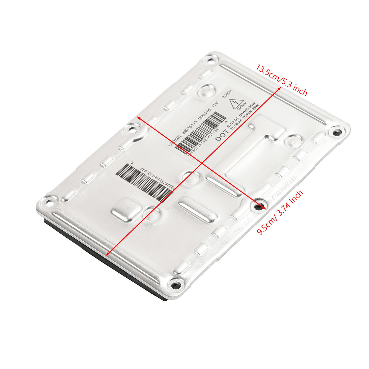 Audi A4 Volvo Headlight HID Ballast Control Unit Module 4 PIN 3D0907391B