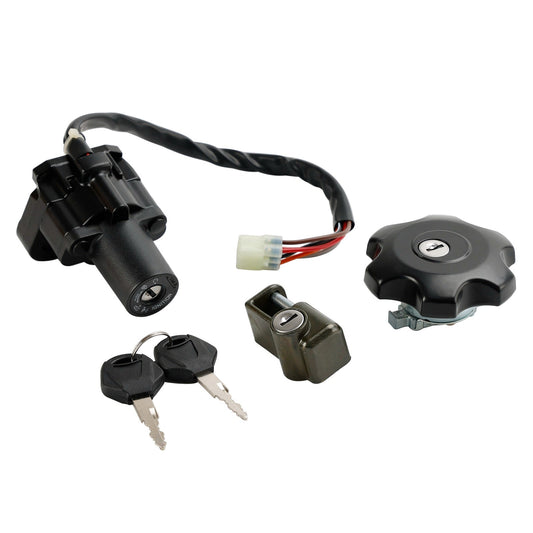 Suzuki DR650 DR650SE 1996-2022 Ignition Switch Fuel Cap Seat Lock Set