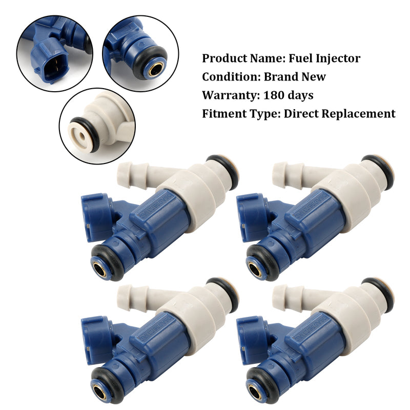 4PCS Fuel Injector 0280155995 Fit VW Golf Beetle Jetta 2.0L I4 2000-2005 0280156240