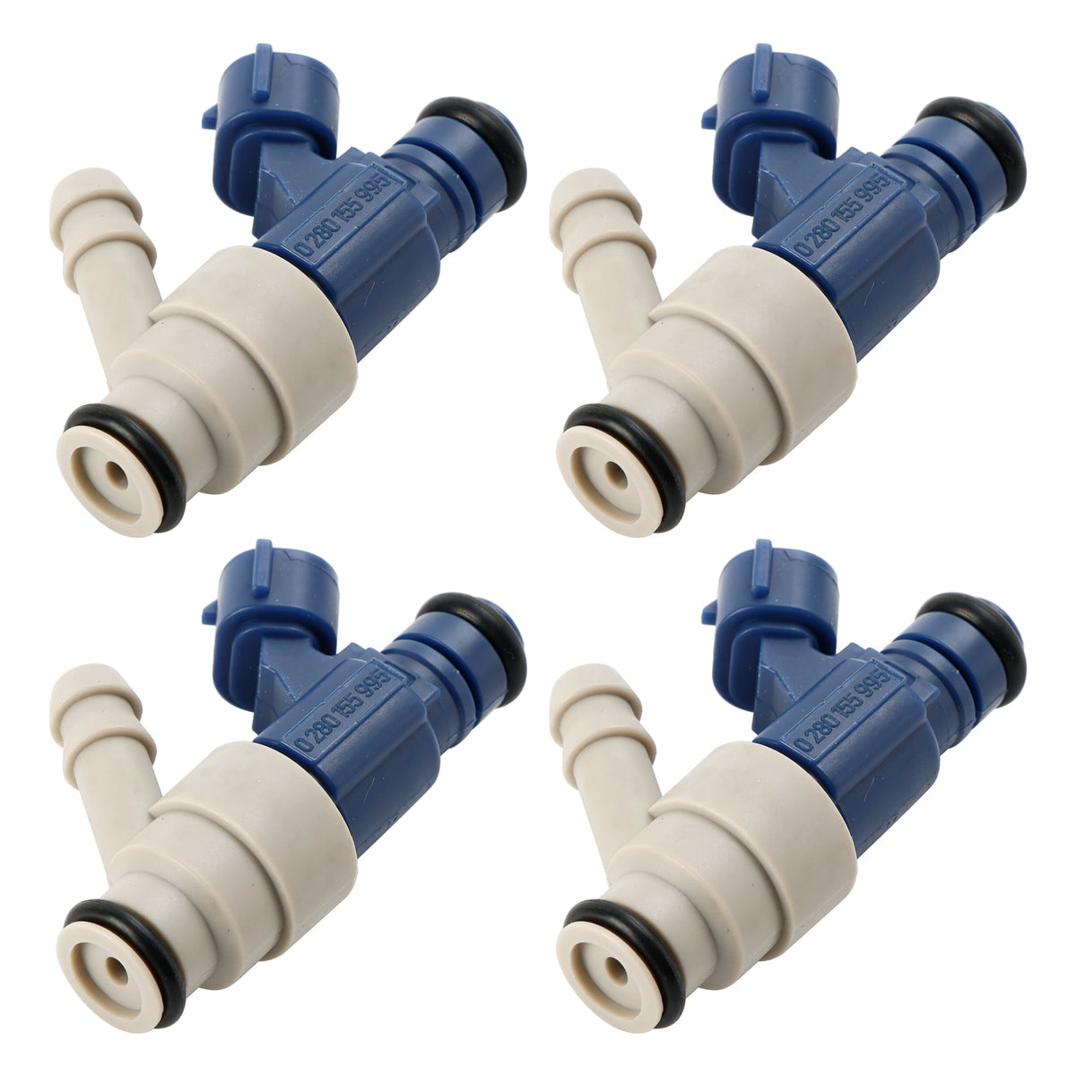 4PCS Fuel Injector 0280155995 Fit VW Golf Beetle Jetta 2.0L I4 2000-2005 0280156240