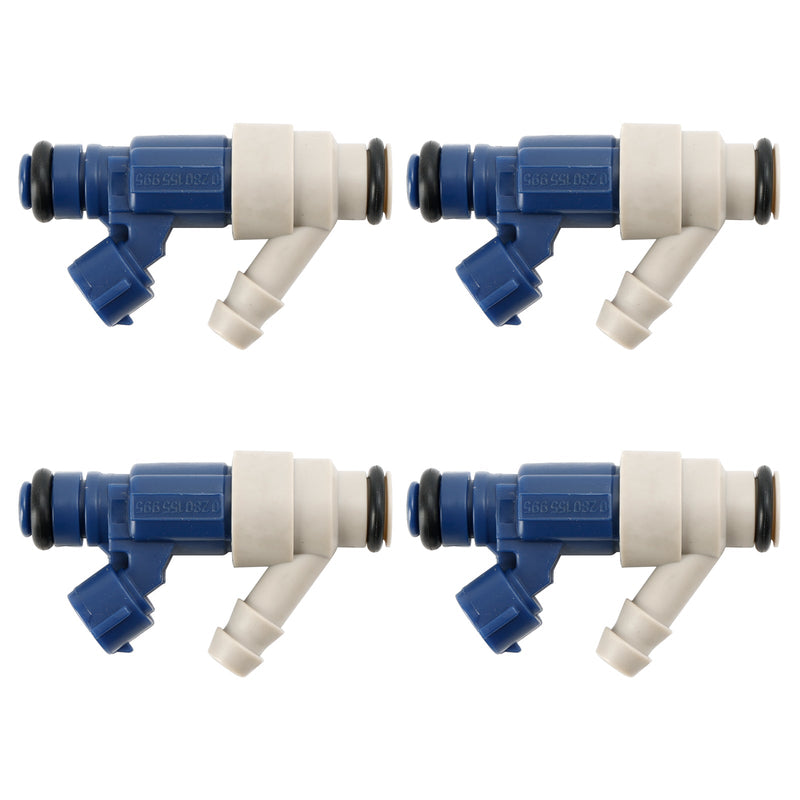 4PCS Fuel Injector 0280155995 Fit VW Golf Beetle Jetta 2.0L I4 2000-2005 0280156240