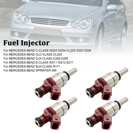 Mercedes Benz C-Class CLK-Class 1.8L 4PCS Fuel Injector A2710780023
