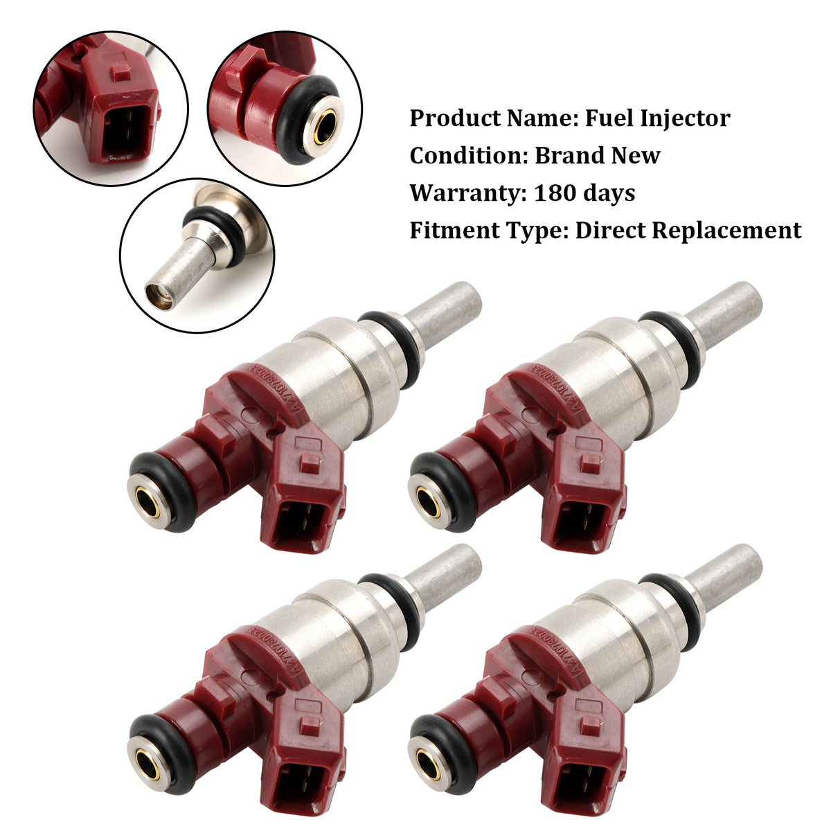 Mercedes Benz C-Class CLK-Class 1.8L 4PCS Fuel Injector A2710780023