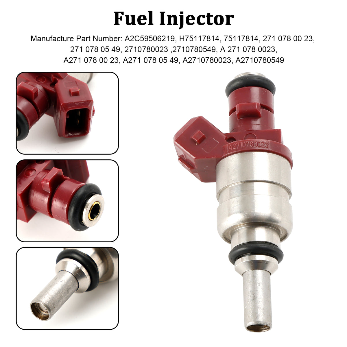 Mercedes Benz C-Class CLK-Class 1.8L 1PCS Fuel Injector A2710780023