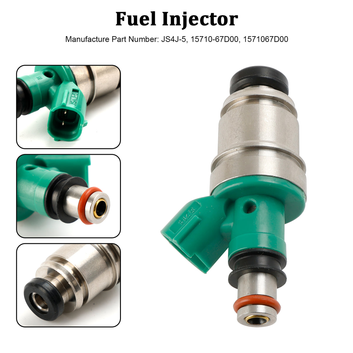 Suzuki Grand Vitara Tracker 2.5L JS4J-5 1PCS Fuel Injector 15710-67D00