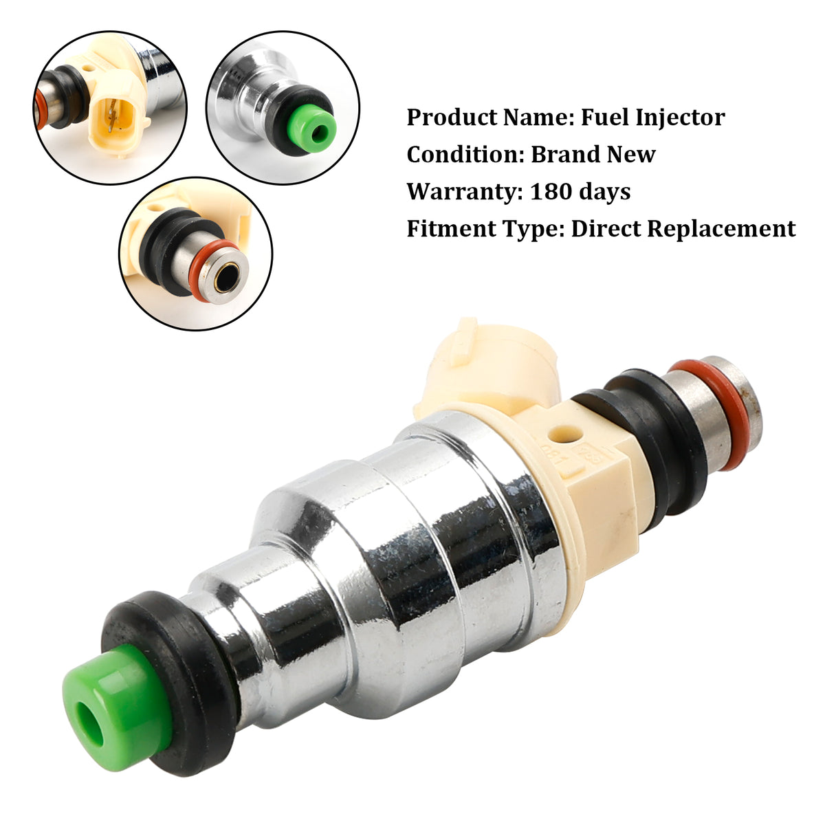 Mazda B2200 2.2L 1990-1993 F2G8-13-250 1PCS Fuel Injector INP-081